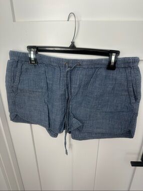 J. Crew Chambray Drawstring Shorts